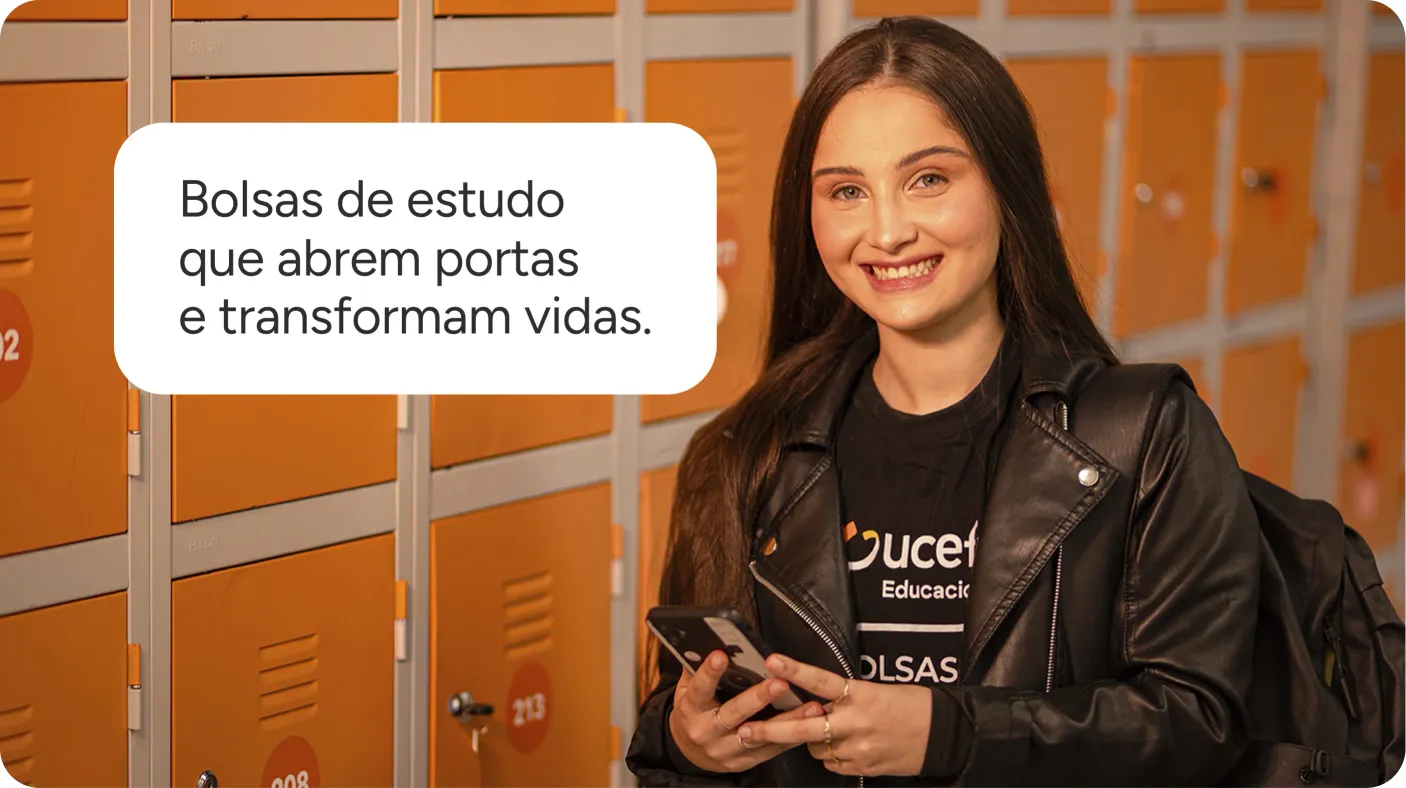 UCEFF — Bolsas de estudo que abrem portas e transformam vidas.